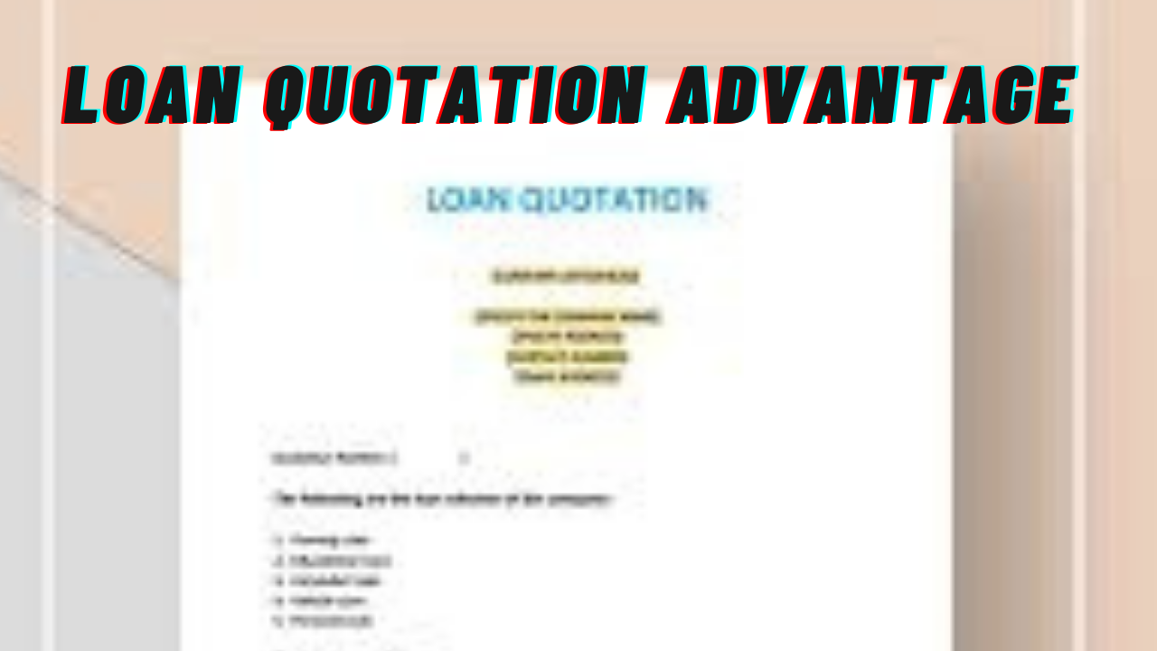 Loan quotation