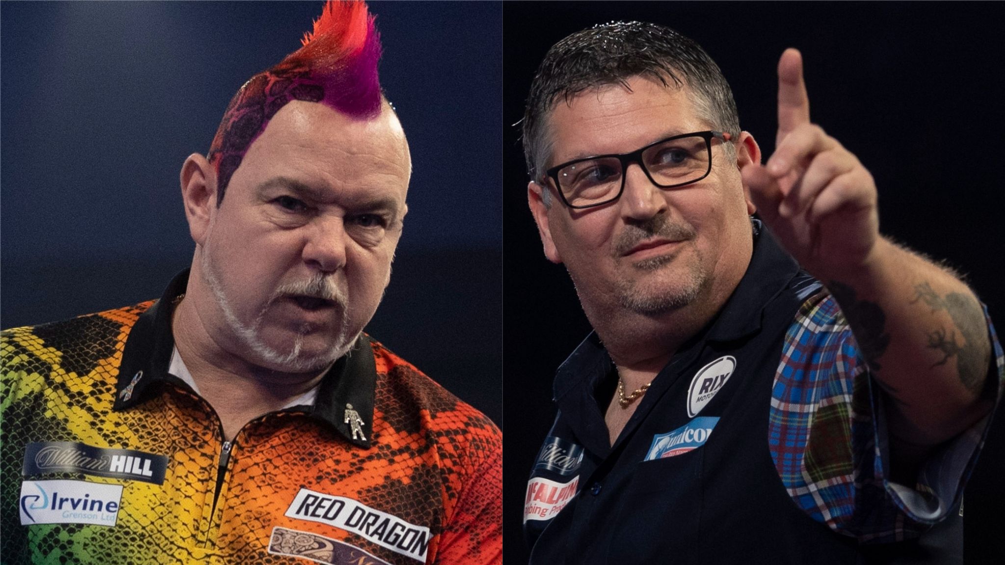 Michael Smith And Peter Wright Are In The Final Of The PDC World Darts Championship.