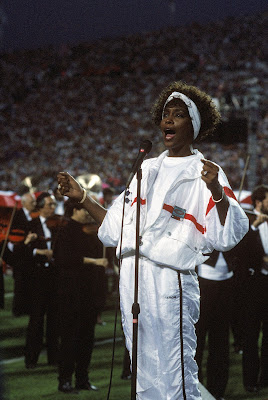 Whitney Houston's rendition of "The Star Spangled Banner" 1991