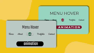 css menu hover effects