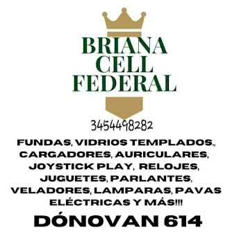 BRIANA CELL FEDERAL // 📍 DÓNOVAN 614 // 📲 WSP 3454 49 82 82/ FEDERAL ER.