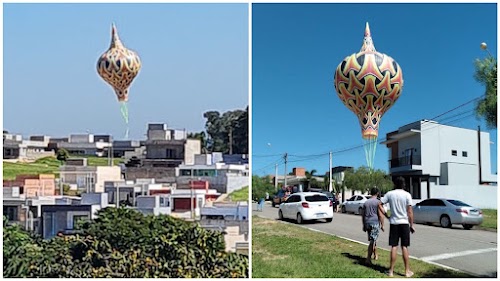 Balão cai em condomínio de Itupeva e leva perigo para moradores