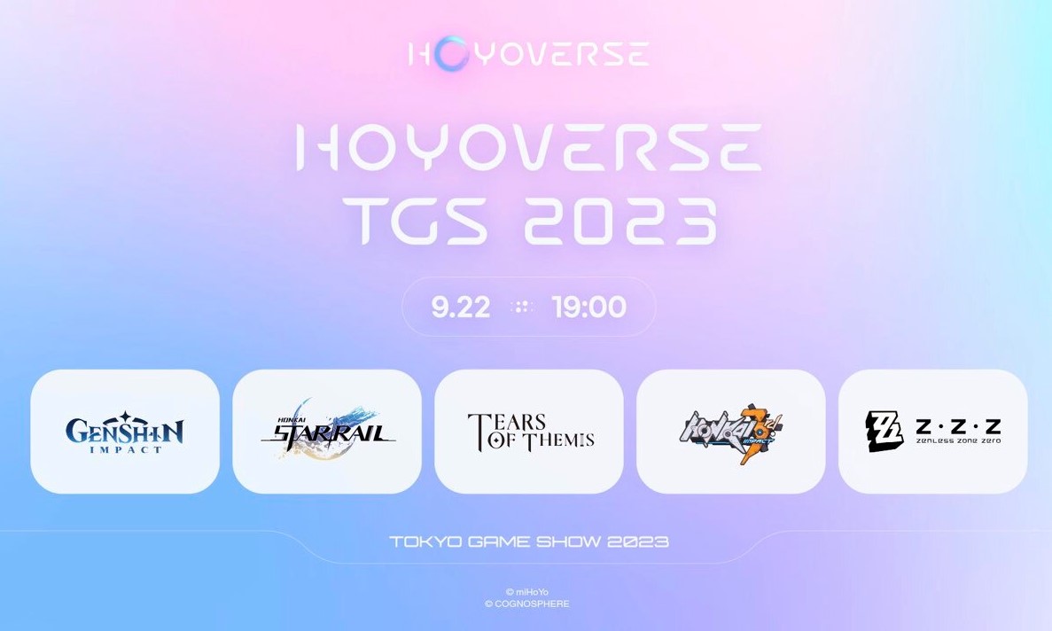 HoYoverse Bawa 5 Game Populer di Tokyo Game Show 2023, Apa Saja?