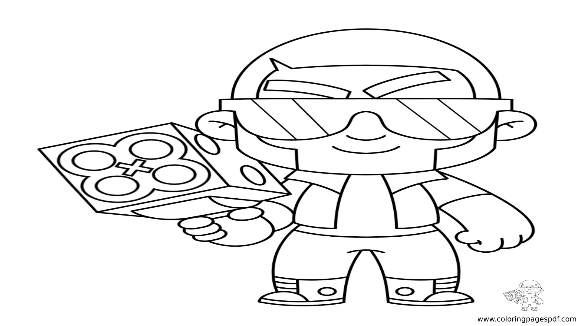 Coloring Pages Of Brock