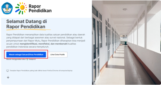 Cara Akses Rapor Pendidikan 2.0 PAUD, SD, SMP dan SMA 2023, Rapor Pendidikan 2.0