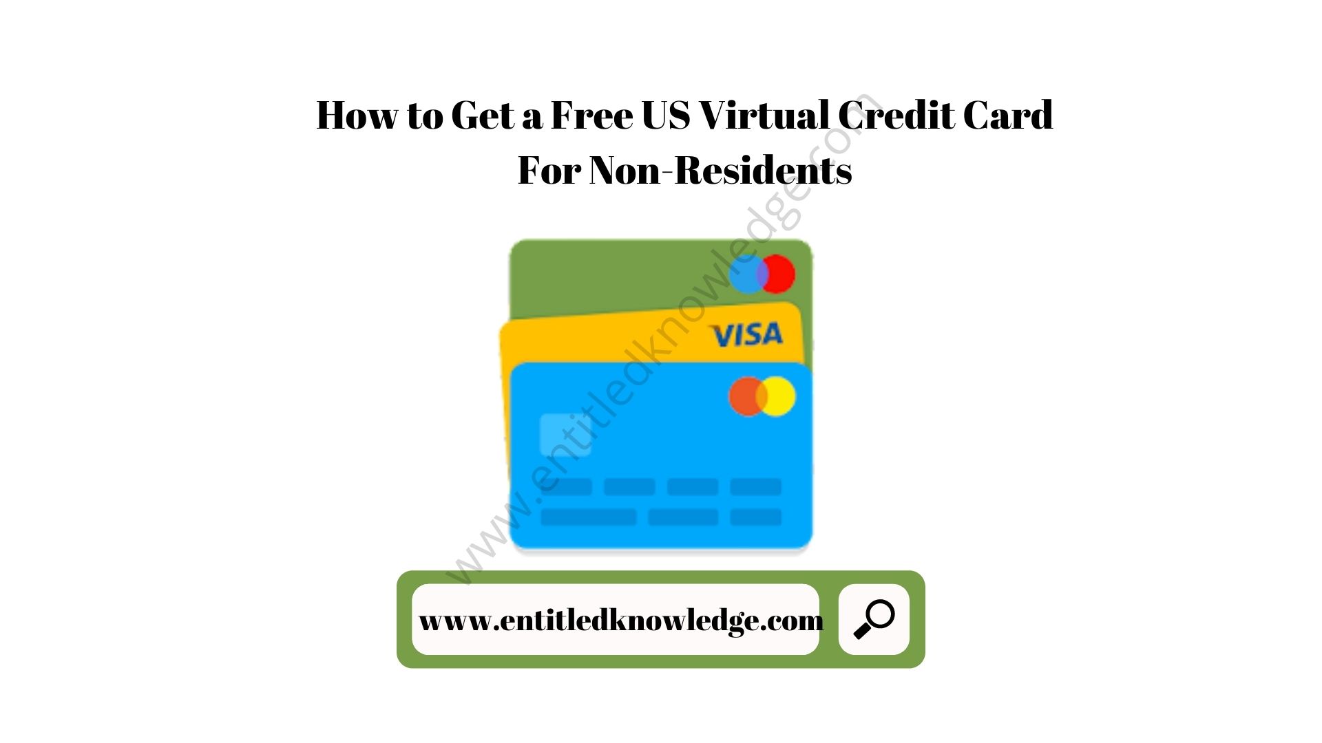 how to get/create a free us credit card for non-residents