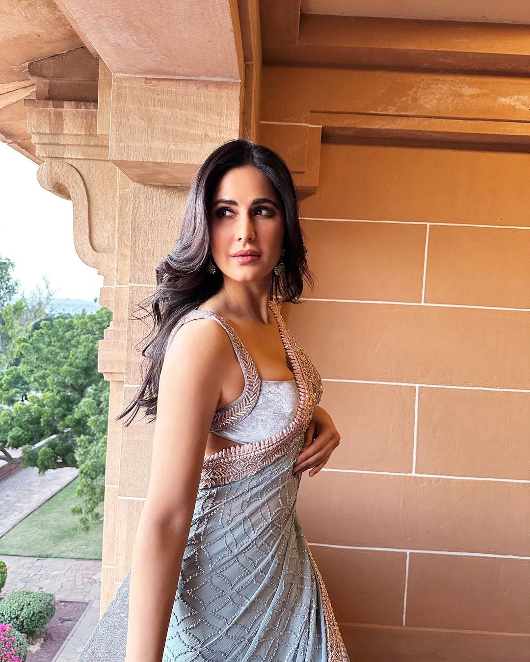 Katrina Kaif in a Manish Malhotra saree proves that she's a true Saree Slayer