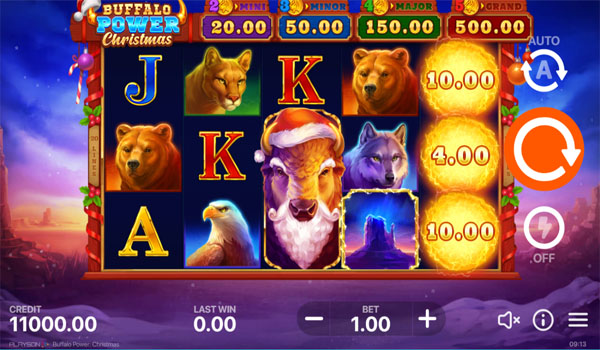 Main Gratis Slot Indonesia - Buffalo Power Christmas Playson