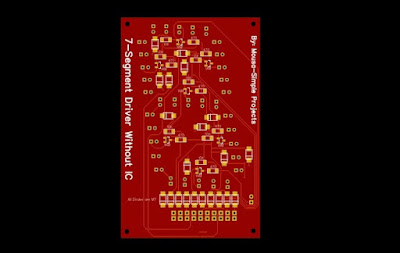 LED Seven Segment Display Without IC