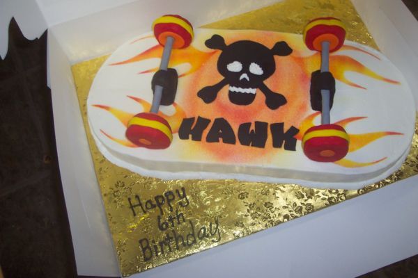 skateboard cake ideas