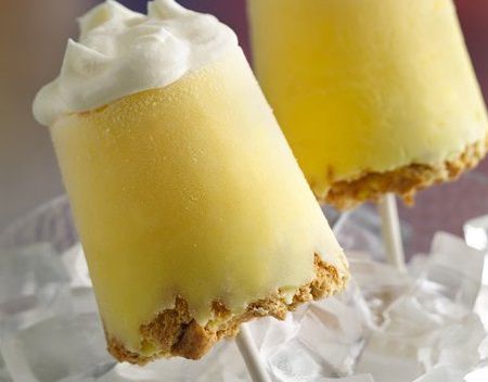 Pie Pops: Lemon Meringue Pie in Popsicle Form