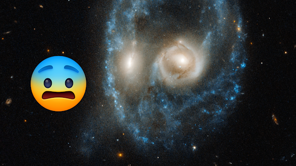 El “escalofriante rostro de Dios ” captado en el espacio por un poderoso telescopio 
