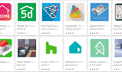 5 Aplikasi Desain Rumah Gratis untuk HP Android Terpopular Tahun Ini