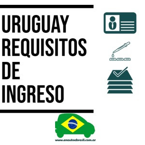Banner ilustracion con el texto "Uruguay requisitos de ingreso"