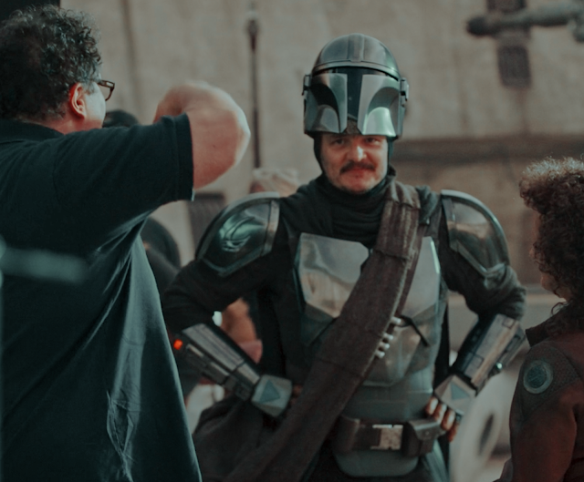 Fotografías del rodaje de The Mandalorian detrás de las cámaras