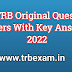 PG TRB Microbiology Exam Original Question Paper with Answer Key 2022 Download PDF