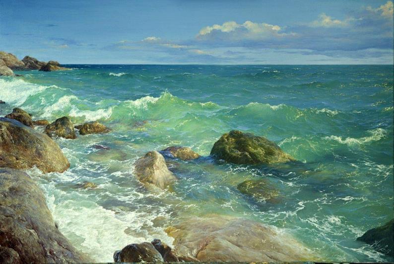 Yuri Klapoukh seascapes Paintings