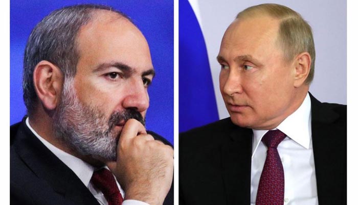 Putin, Pashinyan discuss Karabakh