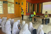 Police Goes To School, Sat Lantas Polres Subulussalam Kunjungi SMP Negeri 1 Simpang Kiri