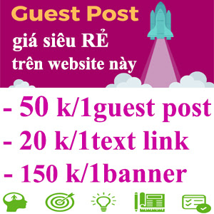 Dịch vụ Guest post