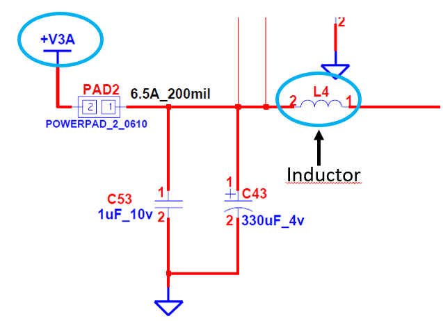 3V power rail schematics