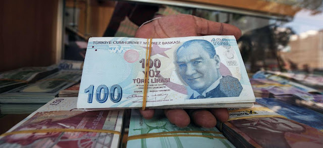 Turkish Lira hit record low against foreign currencies