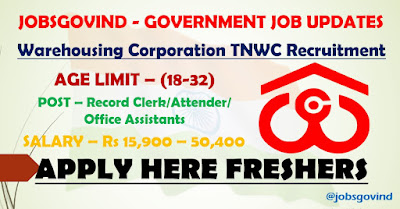 TNWC Recruitment 2022