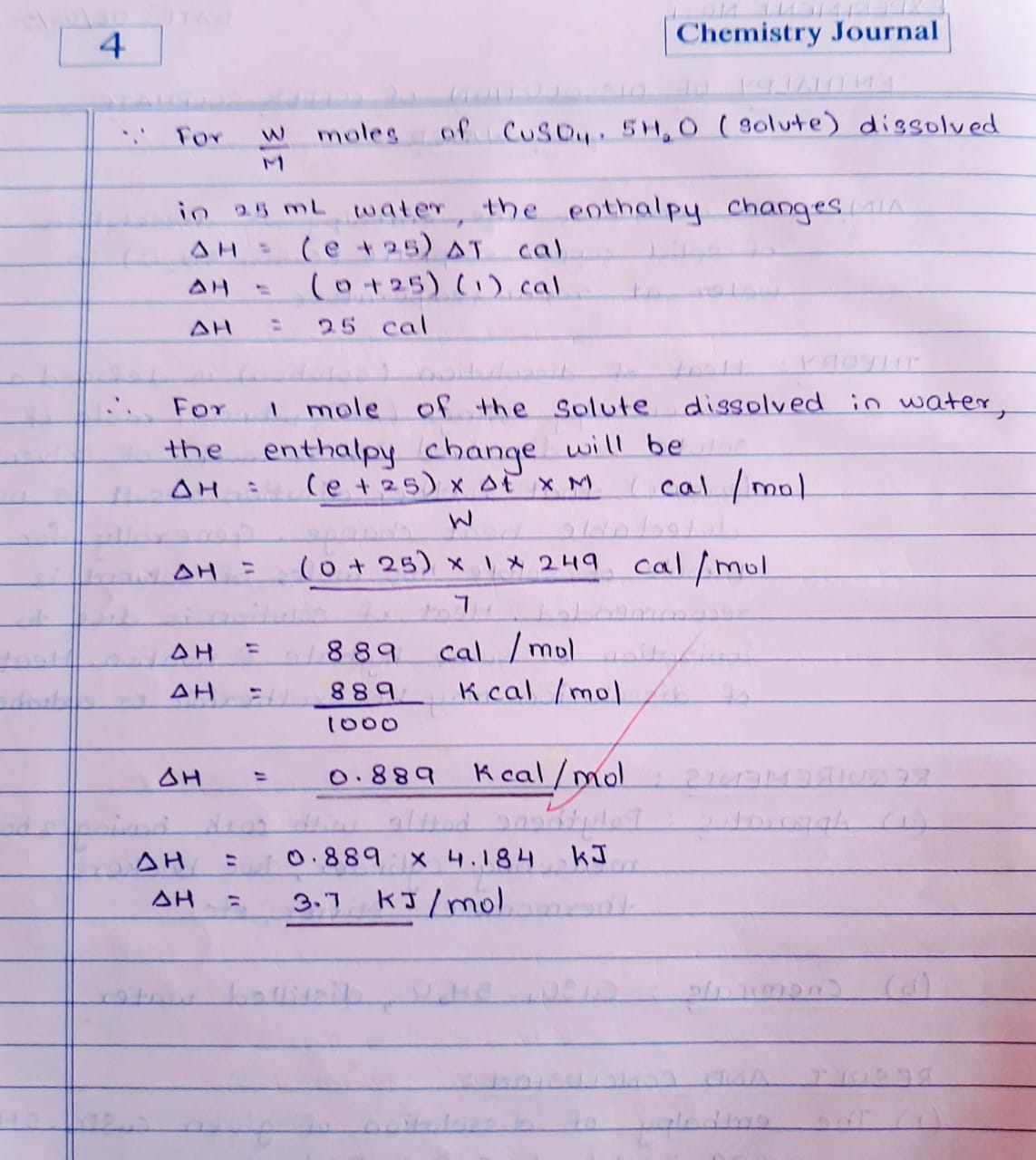 Maharashtra SSC Board 12 Class practical of CHEMISTRY JOURNAL solutions