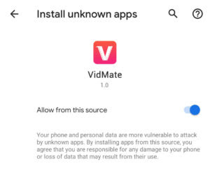 download vidmate apk