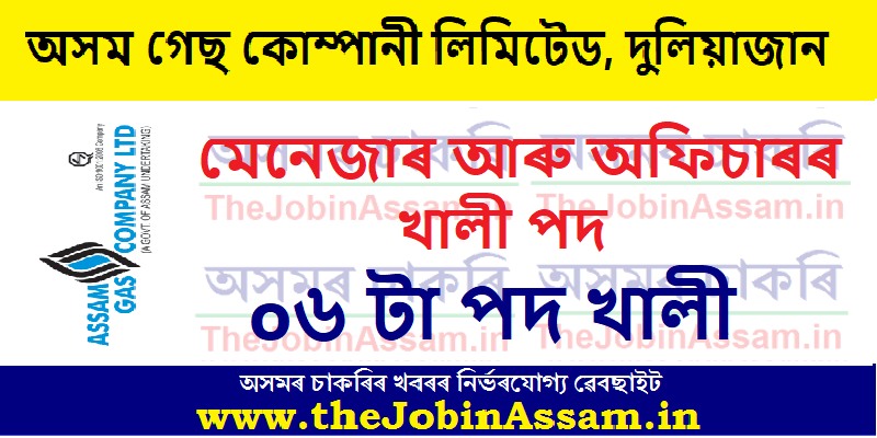 Assam Gas Company Limited Job 2022