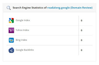 Search Engine Statistics of readalong.google