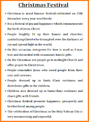 Christmas Essay in English 10 Lines, Essay on Christmas