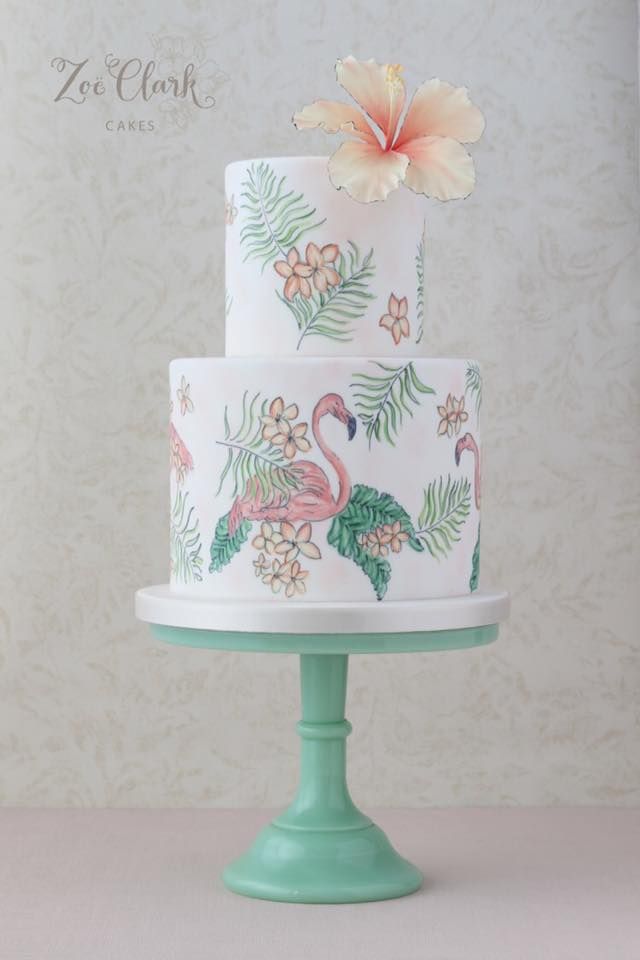 flamingo cake ideas