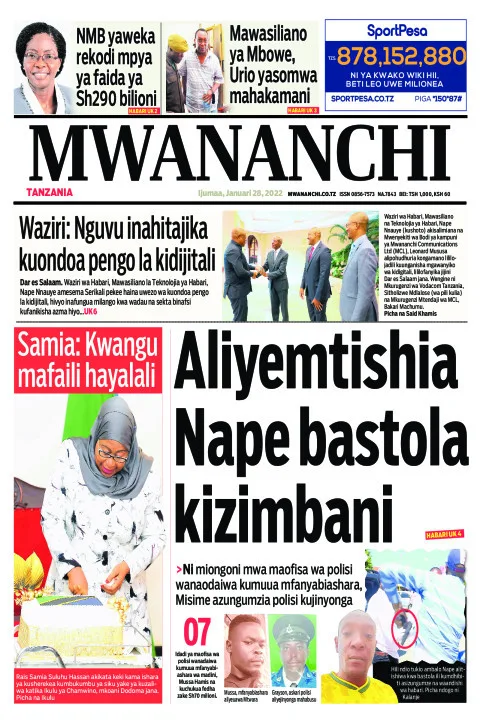 Magazeti ya leo Tanzania 28 January 2022 Todays Newspapers