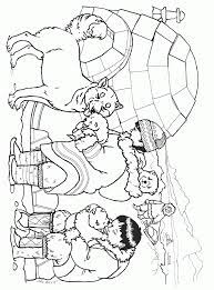 Eskimo Coloring Pages