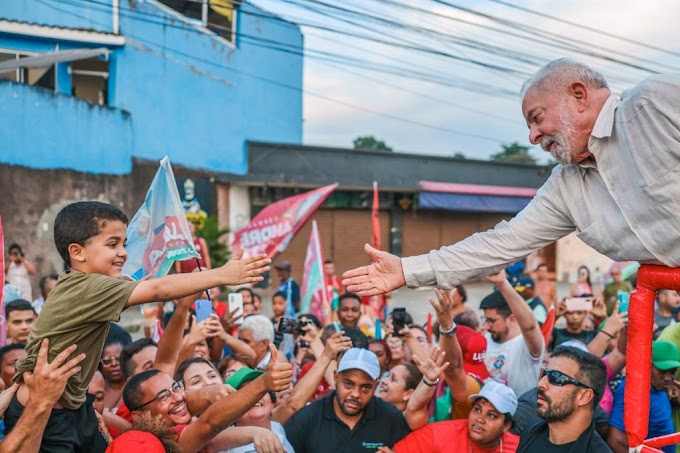 Alckmin pede voto em Lula pelo fim da violência política