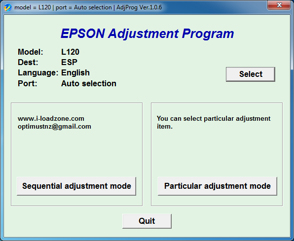 EPSON L120 Resetter Tool + Keygen Free Download