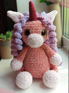 PATRON GRATIS UNICORNIO AMIGURUMI 49278 🦄