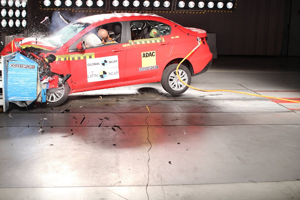 Fiat Argo/Cronos obtém zero estrelas no Latin NCAP