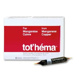 Tot'hema composition, use, dose and side effect