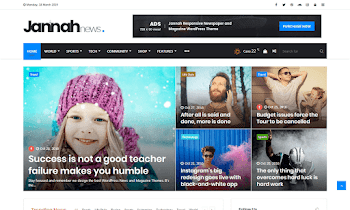 Jannah WordPress News Theme Free Download