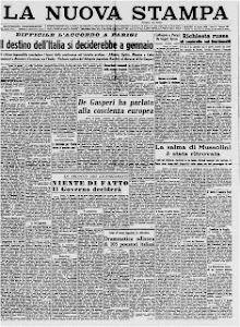 LA NUOVA STAMPA 13 AGOSTO 1946