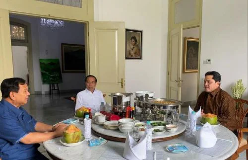 Erick Thohir Bicara Pilpres: Saya Tegak Lurus kepada Presiden Jokowi