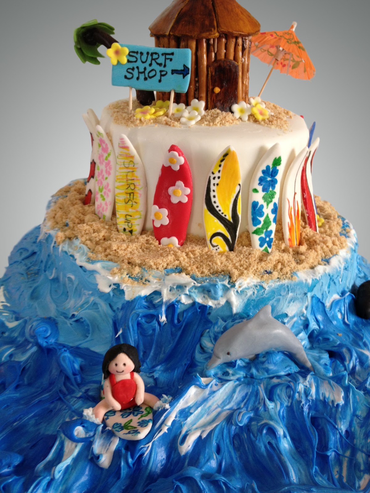 surf cakes