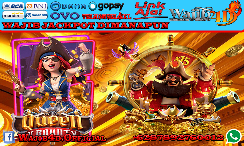 WAJIB4D MEMBERIKAN PERMAINAN SLOT JUDI ONLINE DAN BERBAGAI BETTINGAN LIVE CASINO ONLINE