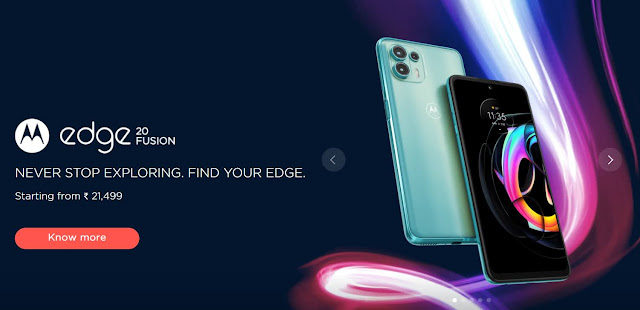 Motorola edge 20 fusion