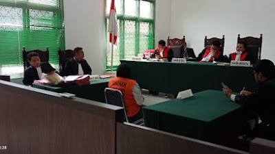 Pengadilan Negeri Rantau Prapat Gelar Sidang Perdana Kasus Sabu  60 Kg dan Pil Extasy 2000 Butir.