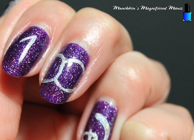 Disney 100 Anniversary Nail Design