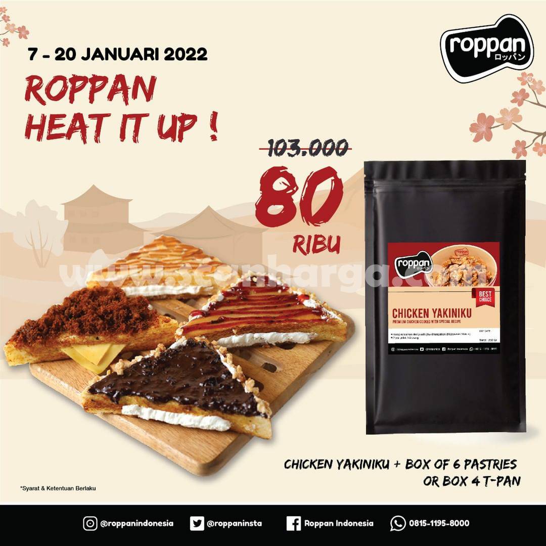 ROPPAN Promo Paket Heat To Eat Beef /Chicken Yakiniku