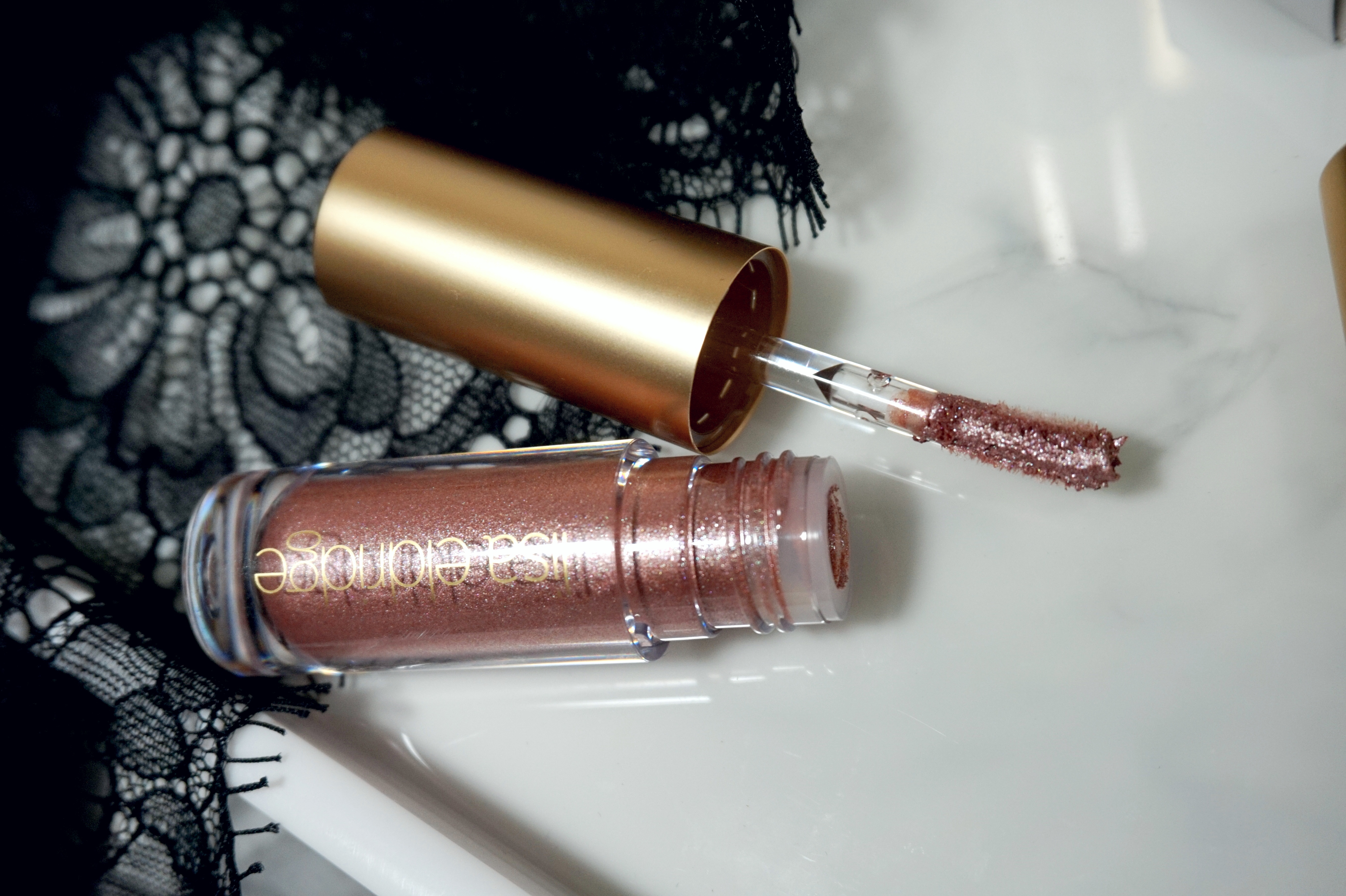 Lisa Eldridge Liquid Lurex Eyeshadow Review and Swatches